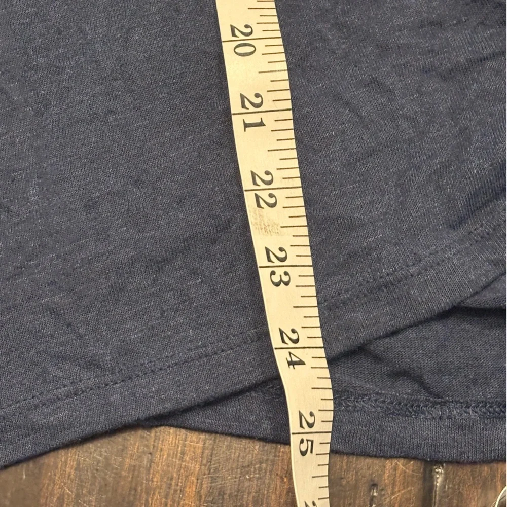 Banana Republic Linen Blend Shirt in Dark Blue— size xl
